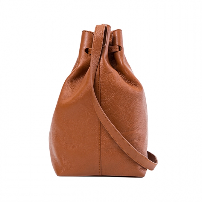 borse a spalla hobo della borsa in vera pelle di tawny delle donne di fascia alta 