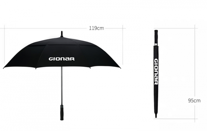 ombrello moda personalizzato di alta qualità con logo stampato 